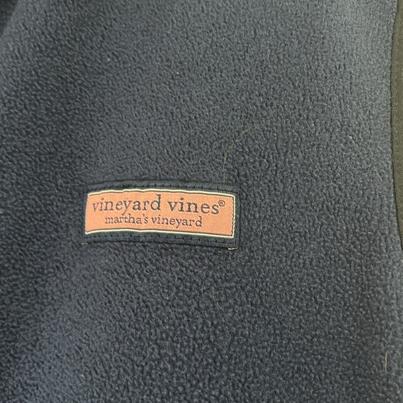 Vineyard Vines fleece zip vest - Picture 2 of 3